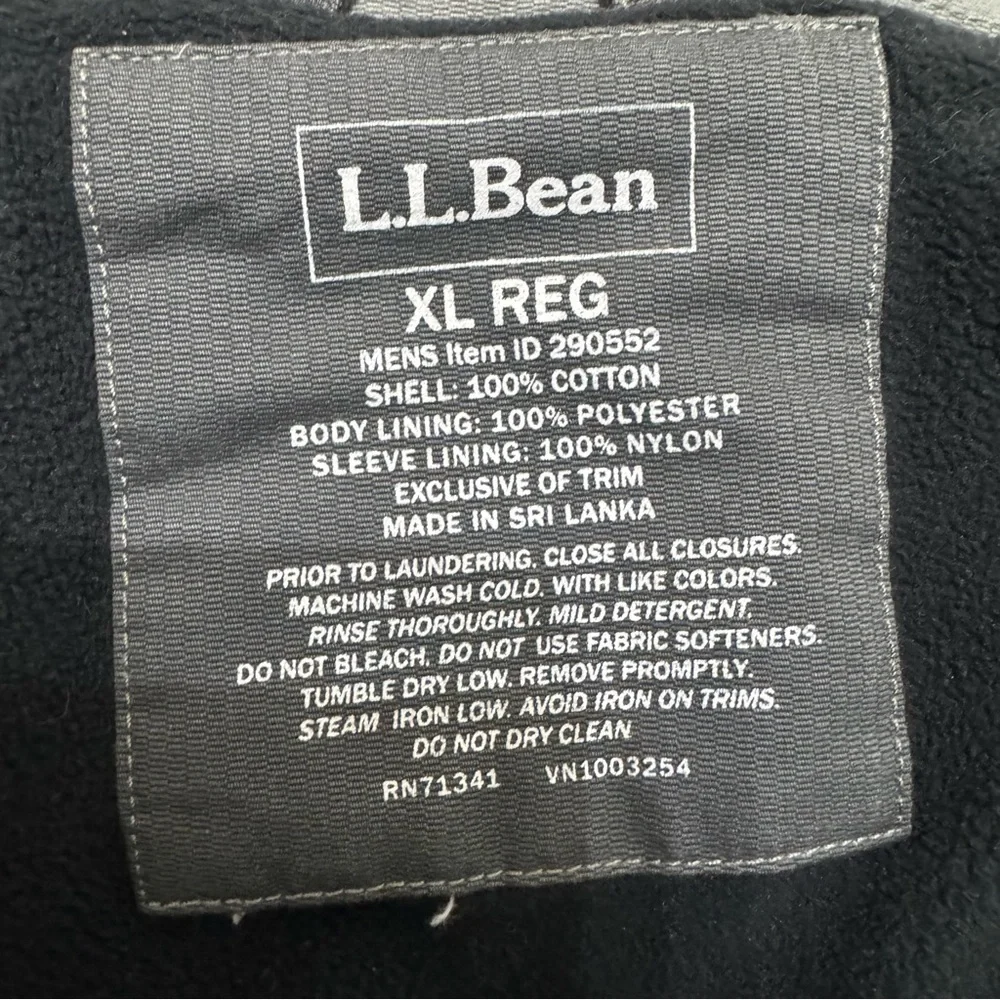 L.L.Bean Men's Pine Ridge Jacket size‎ XL regular